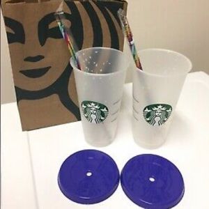 Starbucks Color Changing Confetti Cold Cups🌈🌈